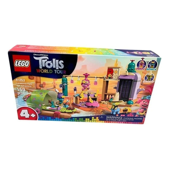 Lego Trolls World Tour Lonesome Flats Raft  Adventure #41253 NEW - Picture 1 of 8